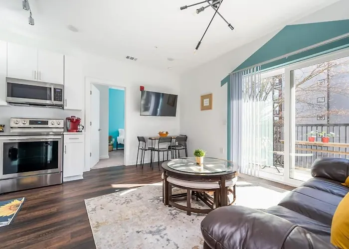Brand-New Parkview With Balcony In Old Fourth Ward 542Blvd